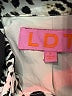 LDT 100% Polyester Animal Print Black Silver Casual Dress Size 4 - photo 7