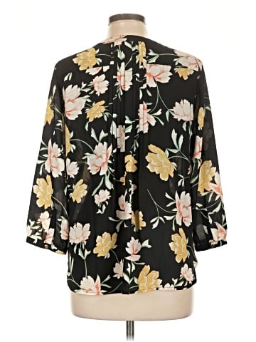 JM Collection 3/4 Sleeve Blouse (view 2)