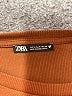 Zara Solid Brown Casual Dress Size S - photo 7