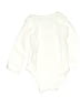 Mud Pie 100% Cotton Ivory Long Sleeve Onesie Size 0-6 mo - photo 2