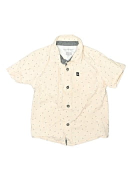 Calvin Klein Jeans Short Sleeve Button Down Shirt