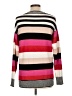 Ann Taylor LOFT Outlet Stripes Pink Pullover Sweater Size L (petite) - photo 2