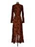Leith 100% Rayon Brown Cocktail Dress Size S - photo 2