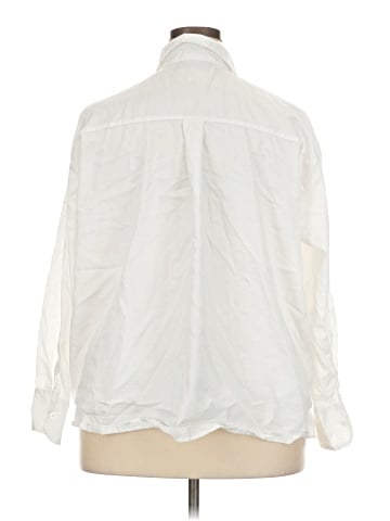 Lane Bryant Long Sleeve Button-Down Shirt (view 2)