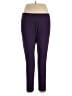 Logo Layers Solid Purple Active Pants Size L (petite) - photo 1