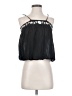 Love Notes 100% Cotton Black Sleeveless Blouse Size S - photo 1
