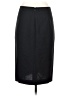 Theory Solid Black Wool Skirt Size 4 - photo 2