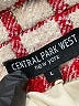 Central Park West 100% Polyester Plaid Red Jacket Size L - photo 6