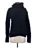 Banana Republic Solid Blue Turtleneck Sweater Size S - photo 1