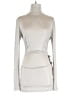 Norma Kamali Silver Cocktail Dress Size S - photo 1