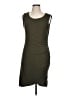 AVLN Studio Solid Green Casual Dress Size L - photo 1