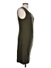 AVLN Studio Solid Green Casual Dress Size L - photo 4