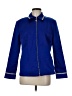 St. John Sport Blue Track Jacket Size Med (2) - photo 1