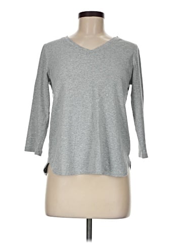KIRKLAND Signature 3/4 Sleeve T-Shirt (view 1)