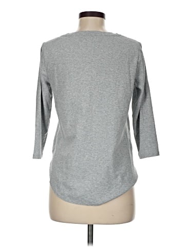 KIRKLAND Signature 3/4 Sleeve T-Shirt (view 2)