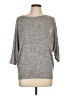 Fig & Blu Gray Pullover Sweater Size L - photo 1