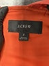 J.Crew Solid Orange Casual Dress Size 2 - photo 7