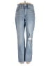 Madewell Hearts Blue Jeans Size 24 waist - photo 1