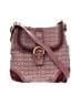 Coach Burgundy Crossbody Bag One size - photo 1