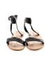 J.Crew 100% Leather Black Sandals Size 6 - photo 2