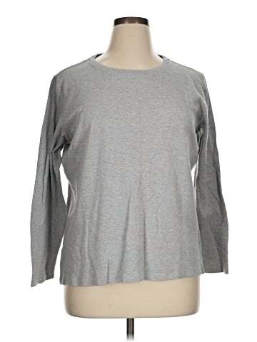 Isaac Mizrahi Long Sleeve T-Shirt (view 1)