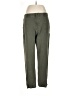 Caslon Solid Green Casual Pants Size L - photo 1