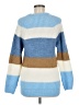 Scout Color Block Blue Pullover Sweater Size M - photo 2