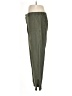 Caslon Solid Green Casual Pants Size L - photo 5