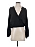 Blue Life 100% Polyester Black Long Sleeve Blouse Size XS - photo 1