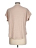Cable & Gauge Tan Short Sleeve Blouse Size L - photo 2