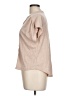 Cable & Gauge Tan Short Sleeve Blouse Size L - photo 5