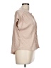 Cable & Gauge Tan Short Sleeve Blouse Size L - photo 4