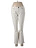 CAbi Chevron-herringbone Ivory Jeans Size 6 - photo 1
