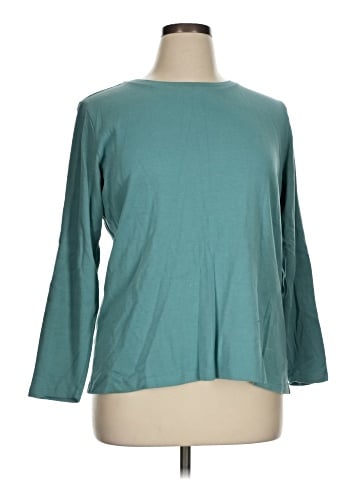 Isaac Mizrahi 3/4 Sleeve T-Shirt (view 1)