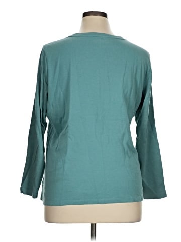 Isaac Mizrahi 3/4 Sleeve T-Shirt (view 2)