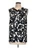 Unbranded Black Sleeveless Button-Down Shirt Size L (estimated) - photo 1