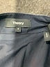 Theory Black Leather Skirt Size 0 - photo 4