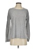 Sparkle & Fade Gray Long Sleeve Top Size S - photo 1