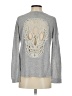 Sparkle & Fade Gray Long Sleeve Top Size S - photo 2