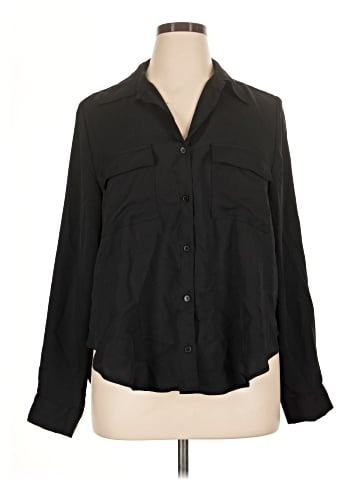 Halogen Long Sleeve Blouse (view 1)