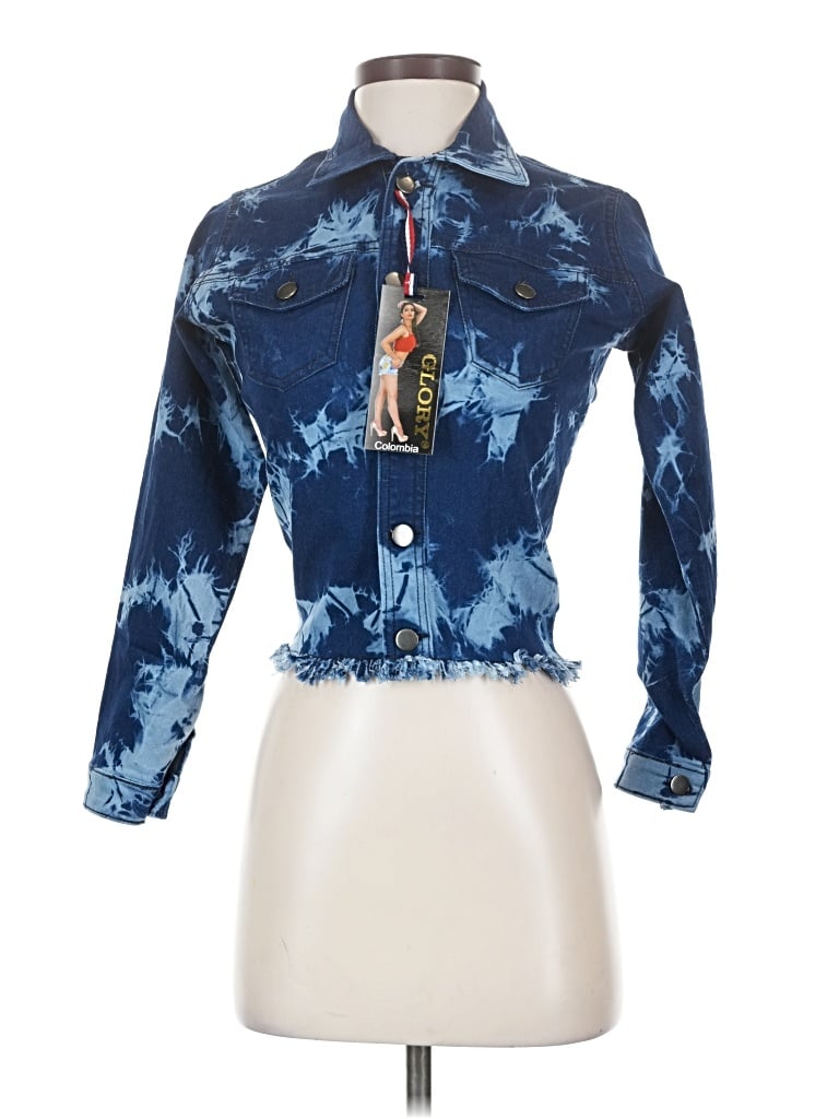 Pre-owned Assorted Brands Denim Jacket In Blue