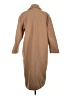 Zara 100% Polyester Tan Coat Size XS - photo 2