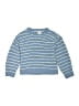 Hanna Andersson 100% Recycled Polyester Stripes Blue Pullover Sweater Size 6 - 7 - photo 1