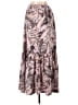 Unsubscribed Print Pink Brown Casual Skirt Size L - photo 2