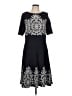 St. John Black Casual Dress Size 12 - photo 1