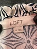 Ann Taylor LOFT 100% Rayon Silver Short Sleeve Blouse Size XL - photo 7