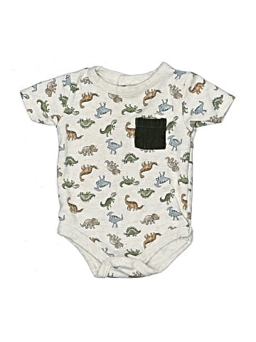 Little Lad Short Sleeve Onesie (view 1)