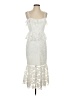 Likely 100% Polyester White Cocktail Dress Size 4 - photo 1