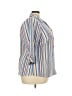 Allison Daley Stripes Ivory 3/4 Sleeve Button-Down Shirt Size 18 - photo 4
