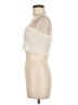 DAZY Ivory Sleeveless Top Size M - photo 5